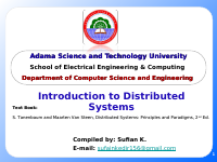 DS CH7 - Fault Tolerance.ppt